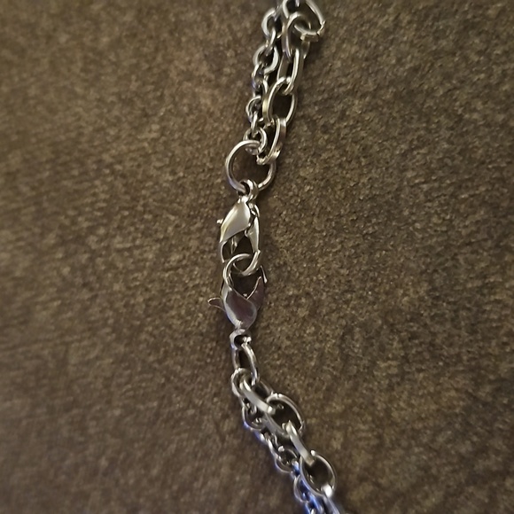 3/$20 Romantic Double Chain Charm Tassel Pendant Necklace - Picture 7 of 10